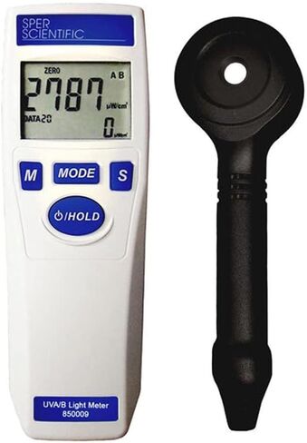 Sper Scientific 850009 UVA/B Light Meter, 280-400 nm Wavelength in Saudi Arabia