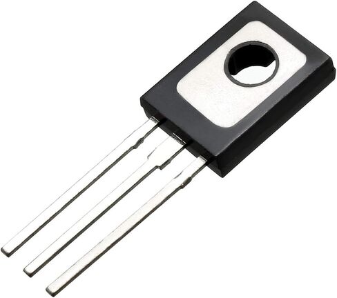 Uxcell 10 قطعة ترانزستور D882 3A TO-126 NPN 3 دبابيس PCB من خلال ثقب ترانزستور ثنائي القطب 30V 3A 1.25W in Saudi Arabia