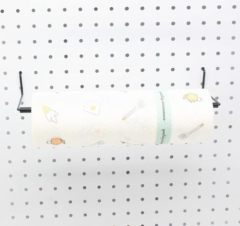 حامل مناشف ورقية بخطافات بيجبورد 4 قطع خطاف ملحق بيجبورد قابل للتمديد لتنظيم الأدوات (4 قطع) in Kuwait