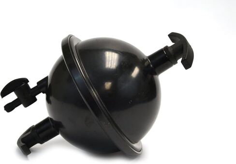 Eisco Labs 4.25" Diameter Plastic Magdeburg Hemisphere with Valve in Saudi Arabia