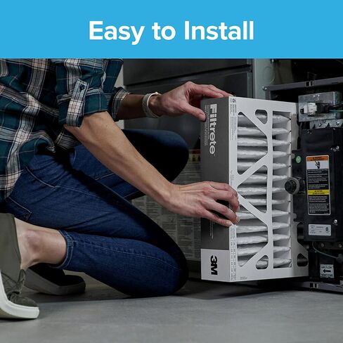 Filtrete 16x25x5, AC Furnace Air Filter, MPR 1550 DP, Healthy Living Ultra Allergen Deep Pleat, 1-Pack (actual dimensions 15.75 x 24.13 x 4.88) in Kuwait