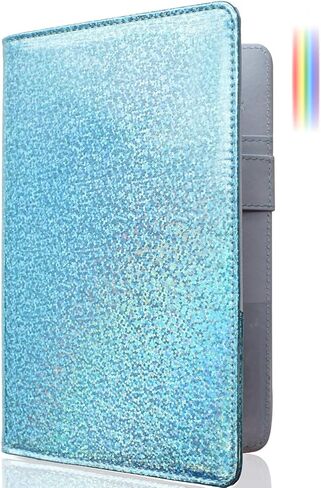 Holographic Glitter Silver Server Book for Waitress Book Server Wallet Waiter Book In Bulk Cute Bling Waitstaff Organizer Fit Waitress Apron (6 Pack) in Kuwait