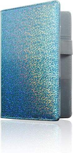 Holographic Glitter Silver Server Book for Waitress Book Server Wallet Waiter Book In Bulk Cute Bling Waitstaff Organizer Fit Waitress Apron (6 Pack) in Kuwait