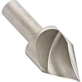KEO 53106 High-Speed Steel Single-End Countersink, Uncoated (Bright) Finish, Single Flute, 60 Degree Point Angle, Round Shank, 1/2" Shank Diameter, 1" Body Diameter in Saudi Arabia