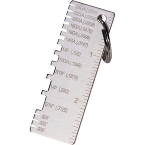 مقياس سمك الصفائح المعدنية، أدوات لحام الفولاذ المقاوم للصدأ، أداة فحص الحجم المطلي، قياس سمك الأسلاك المعدنية in Kuwait