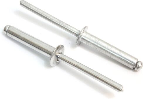 Rivets, Aluminum, 3/16" x 1" Inch, (6-16), Choose Size, Gap (.75-1)" (100 Pack), Blind Rivet by Bolt Dropper. in Kuwait