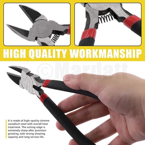 Mardatt 801Pcs 8 Types Hot Staples Repair Welding Kit with Cutter Pliers, Flat Wave Outside Inside Corner M V Shape Welding Rods Hot Stapler Staples for Car Machine Bumpers (0.6/0.8mm) in Saudi Arabia