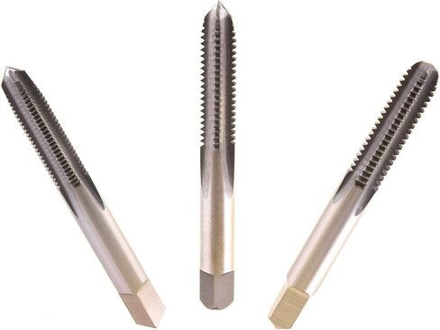 MaxTool M4X0.7 Hand Thread Taps Set Including Taper+Plug+Bottom HSS M2 Metric Taps Set Pitch 0.7 mm FULLY GROUND RIGHT HAND; HSM02W00R04 in Saudi Arabia