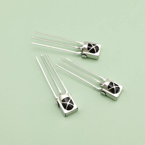 Micro Traders 50PCS VS1838B 38KHZ Infrared Remote Control Receiver Modules IR Receiver Diode Lighting Bulb Lamps Electronics Components Indicator Light Emitting Diodes in Saudi Arabia