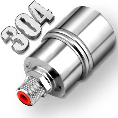 صمام تنظيم مستوى المياه الأوتوماتيكي 1/2 بوصة 3/4 بوصة 1 بوصة، صمام تعويم أوتوماتيكي للإغلاق من نوع الكرة، صمام تعويم صغير لحمامات السباحة، حمامات الماشية، أحواض السمك، أحواض السمك (1/2 بوصة مدخل علوي) in Kuwait