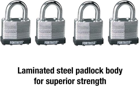 Master Lock 1803DLF Fortress Outdoor Padlock with Key, 1 Pack in Kuwait
