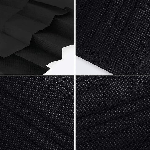 2000PCS Wholesale Bulk Disposable Face Masks, Non Woven Thick 3-Layers Masks Breathable Face Mask for Adults (2000Pcs Black Disposabl Masks) in Saudi Arabia