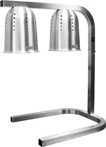 جهاز تسخين الطعام الكهربائي من الدرجة التجارية العليا من Chef's، يتضمن لمبتين للتدفئة - 250 وات لكل منهما، قائم بذاته ومحمول in Kuwait