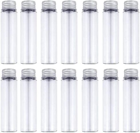 ماستربوكسان 30 قطعة من أنابيب اختبار الحفلات العلمية 45 مل 25 × 140 مم، أنابيب اختبار بلاستيكية شفافة، أنابيب حلوى حلوى العلكة، أنابيب لتخزين الحلوى والخرز، تجارب علمية in Kuwait