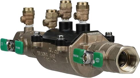 مجموعة صمام مركب خالٍ من الرصاص ومزدوج التشكيل 1-350XL، 2.5 سم من ويلكنز in Kuwait