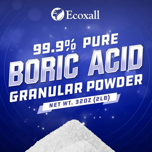 Granular Boric Acid Powder - 2 Pounds - 99.9% - Pure Anhydrous - Multipurpose Powder in Kuwait