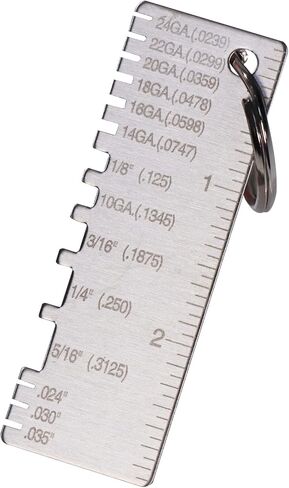 مقياس سمك الصفائح المعدنية، أدوات لحام الفولاذ المقاوم للصدأ، أداة فحص الحجم المطلي، قياس سمك الأسلاك المعدنية in Kuwait