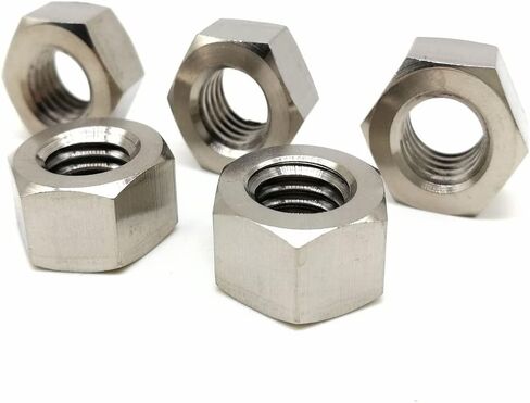RISON Titanium DIN934 M4 * 0.7mm Hex Nut TI6AL4V Titanium Nuts GR5 Original Hex Nut Pack of 5 in Kuwait