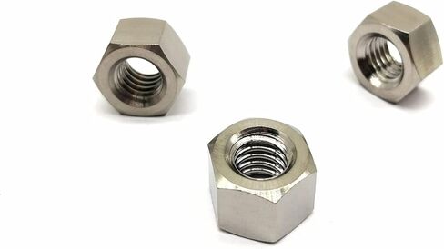 RISON Titanium DIN934 M4 * 0.7mm Hex Nut TI6AL4V Titanium Nuts GR5 Original Hex Nut Pack of 5 in Kuwait