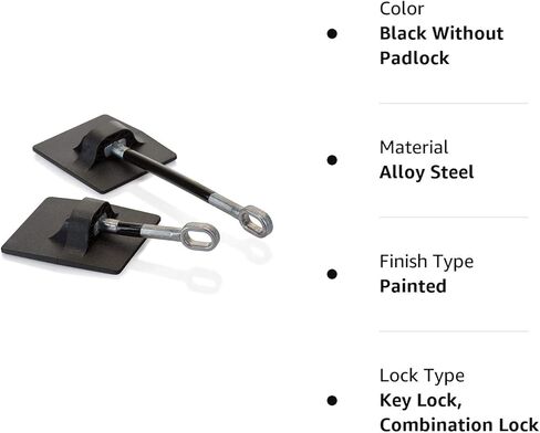 قفل باب الثلاجة مع قفل - أبيض in Kuwait
