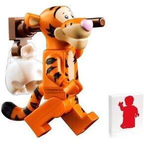 LEGO Ideas Winnie The Pooh Minifigure - Tigger (with White Knapsack) 21326 in Kuwait