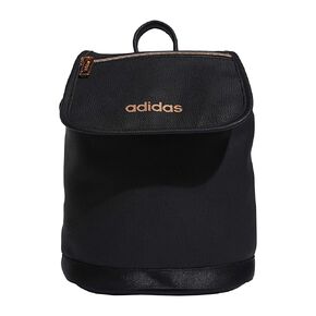 حقيبة ظهر Adidas Premium Mini، جلد PU أسود/ذهبي وردي، مقاس واحد in Kuwait