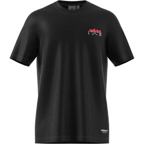 تي شيرت Adidas Originals للرجال برسومات خلف تي شيرت Trefoil in Saudi Arabia