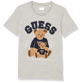 تي شيرت جيرسيه من القطن العضوي بشعار الدب الكبير للأولاد من GUESS in Saudi Arabia