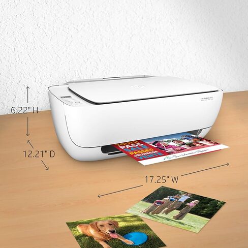 HP DeskJet 3634 Compact All-in-One Wireless Printer with Mobile Printing, HP Instant Ink or Amazon Dash replenishment readyy (K4T93A) in Saudi Arabia