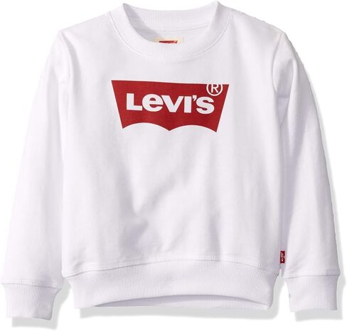 قميص من النوع الثقيل للأولاد من Levi's ذو فتحة رقبة مستديرة كبيرة in Kuwait