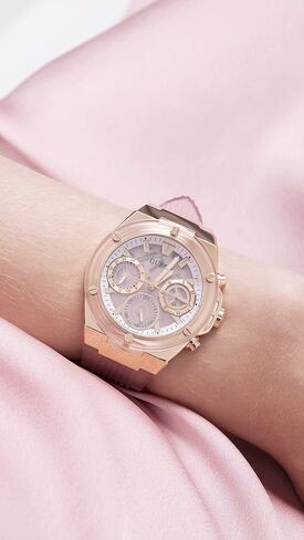 GUESS Ladies Sport Clear 39mm Watch in Kuwait