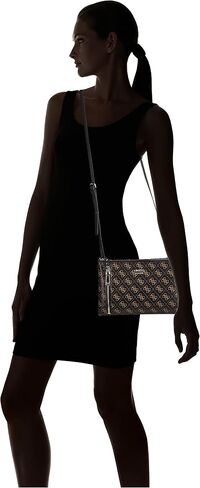 GUESS Naya Double Zip Crossbody in Saudi Arabia