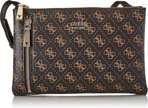 GUESS Naya Double Zip Crossbody in Saudi Arabia