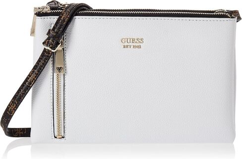 GUESS Naya Double Zip Crossbody in Saudi Arabia