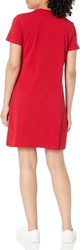 Calvin Klein Women's Short Sleeve Logo T-Shirt Dress in Saudi Arabia