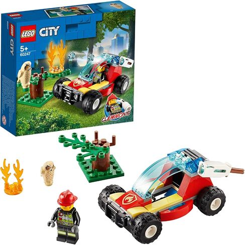 عربة أطفال 60247 Forest Fire Response Buggy مع رجال إطفاء من LEGO® in Saudi Arabia