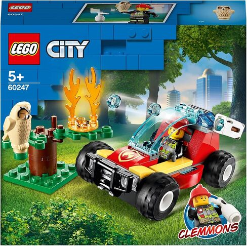 عربة أطفال 60247 Forest Fire Response Buggy مع رجال إطفاء من LEGO® in Saudi Arabia