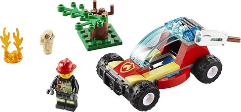 عربة أطفال 60247 Forest Fire Response Buggy مع رجال إطفاء من LEGO® in Saudi Arabia