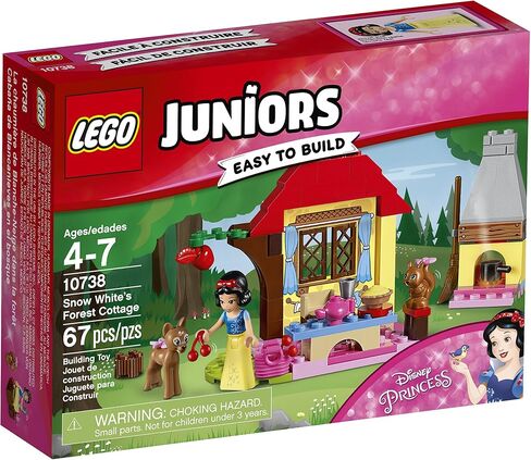 LEGO Juniors Snow White's Forest Cottage 10738 Building Kit (67 Piece) in Saudi Arabia