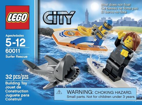 LEGO City 60011 Surfer Rescue Toy Building Set in Saudi Arabia