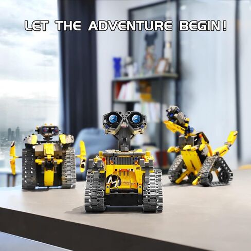 Mibido 3in1 Remote & APP Controlled Robot Dinosaur Building Kit, Educational STEM Projects Coding Set Creative Gifts for Kids Aged 6 7 8 9 10 11 12+, New 2022 (434 Pieces) in Kuwait