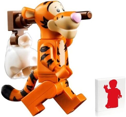 LEGO Ideas Winnie The Pooh Minifigure - Tigger (with White Knapsack) 21326 in Kuwait
