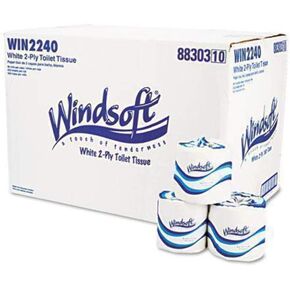 Lagasse Sweet Single Roll Two Ply Premium Bath Tissue, 500 Sheets/Roll, 96 Rolls/Carton (AB43562027) in Saudi Arabia