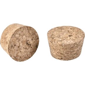 uxcell Tapered Cork Plugs Wooden Stoppers 41x35x20mm for Test Tubes Bottles 10Pcs in Saudi Arabia