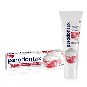 بارادونتاكس معجون اسنان اكتيف جام ريبير لتفتيح نزيف اللثة - انبوب 3.4 اونصة in Kuwait