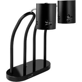 مصباح حراري مزدوج أسود غير لامع من إيريس in Kuwait