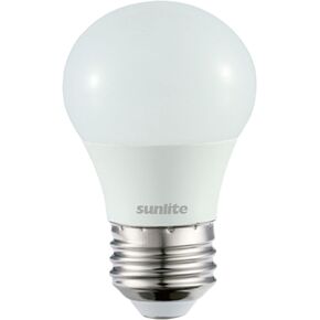 لمبة إضاءة ثلاجة Sunlite 80224-SU LED A15، 5.5 واط (ما يعادل 40 واط)، 450 لومن، قاعدة متوسطة (E26)، قابلة للتعتيم، لمسة نهائية بلوري، مدرجة في قائمة UL، نجمة الطاقة، 50 ك - أبيض فائق، عبوة واحدة in Saudi Arabia