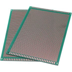 Sscon 2 قطعة 12x18 سنتيمتر واحد الوجهين النموذج PCB العالمي لوحة دوائر كهربائية مطبوعة DIY بها بنفسك لحام