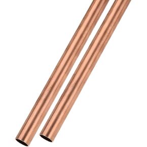 انبوب نحاسي من ميتاليكسيتي (قطر خارجي 17 ملم × جدار 1 ملم × طول 200 ملم) من قطعتين، انبوب مستقيم - لاثاث المنزل والالات والحرف اليدوية in Kuwait