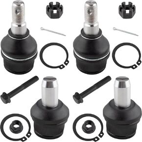 WEDOAUTO 4Pcs Front Upper Lower Ball Joints Kit Fit For Ford Bronco II 1989-1990, Explorer 1991-1994, Ranger 1989-1997, For Mazda B2300 B3000 B4000 1994-1997, Navajo 1992-1994 Replace# K8560 K8561 in Saudi Arabia